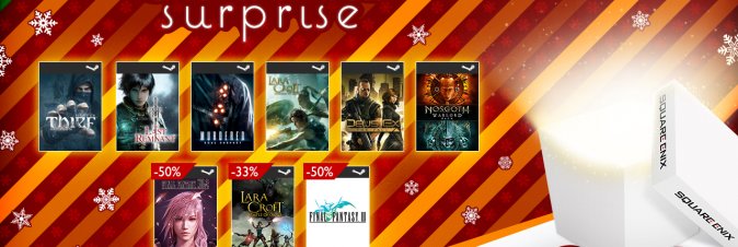 Ecco cosa contiene la Christmas Surprise di Square Enix