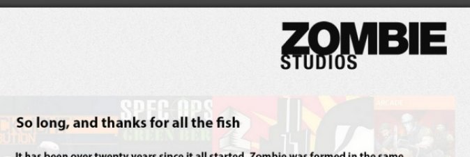 Chiude Zombie Studios