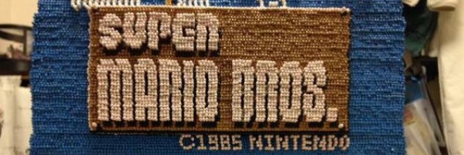 14.000 stuzzicadenti per Super Mario Bros.