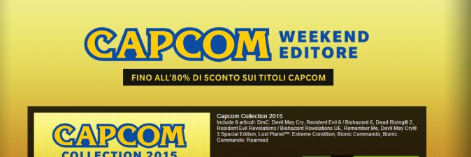 Il catalogo Capcom scontato su Steam
