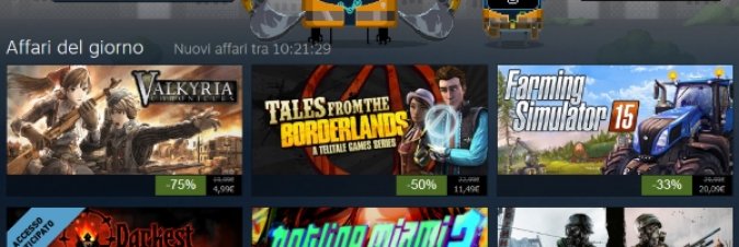 Sono iniziati i saldi di Steam!