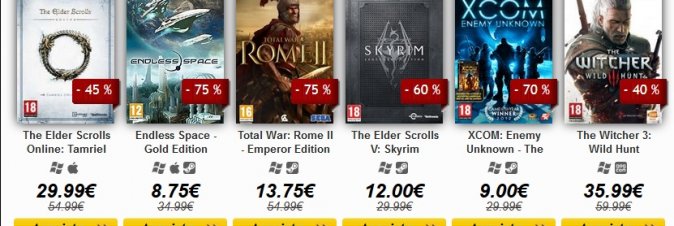 Ecco i Weekly Deals di DLgamer