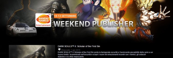 Da Dragon Ball a Dark Souls passando per Naruto, sconti Bandai Namco su Steam