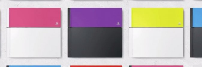 [TGS2K15] PlayStation  supercolorata! Un sacco di skin per personalizzare la console