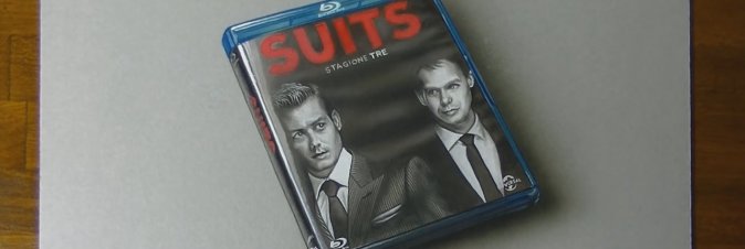 Suits - Stagione Tre: disegno in 3D di Marcello Barenghi