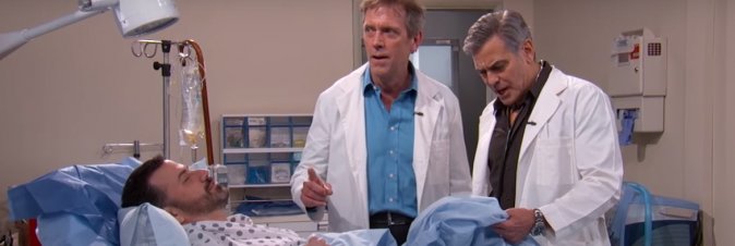 ER incontra Dr. House: George Clooney e Hugh Laurie insieme in sala operatoria