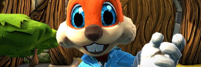 Conker si mostra in un video per Hololens