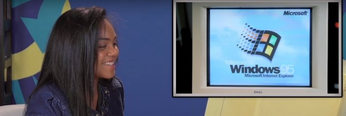Le reazioni dei ragazzi di oggi di fronte a Windows 95!