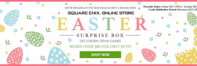 Arriva l'uovo di Pasqua di Square Enix per PC
