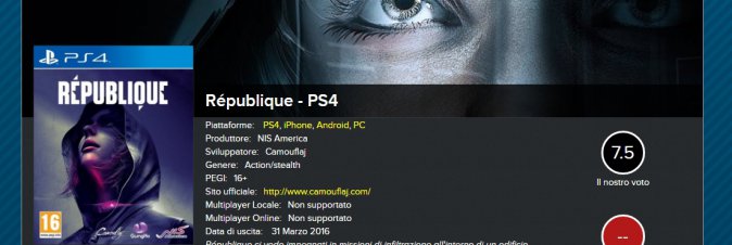 Online le nuove schede giochi di Gamesurf