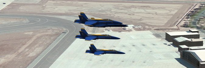 Blue Angels - Aerobatic Sim