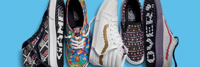 Vans raggiunge il bonus con la nuova collezione Nintendo