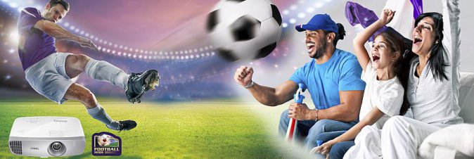 Da BenQ arrivano i nuovi proiettori con Football Mode