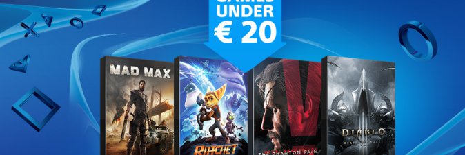 Giochi a meno di 20€ su PlayStation Store