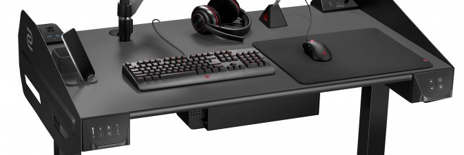 Da BenQ una scrivania per gli hardcore gamers