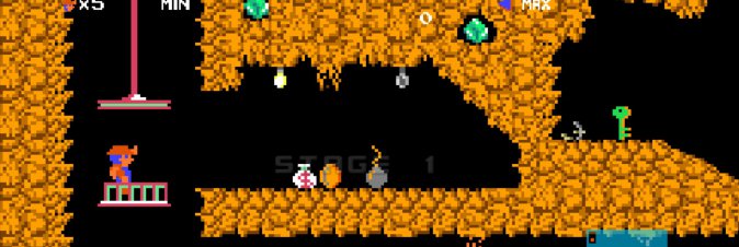 Primo trailer per la versione Switch di Spelunker