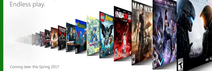 Microsoft lancia Xbox Game Pass
