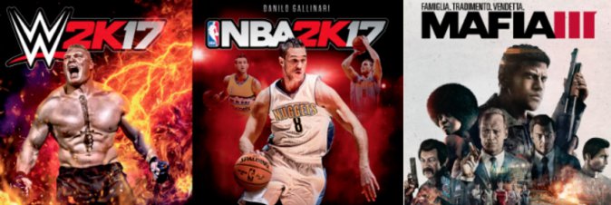 Anche i giochi 2K al Let's Play di Roma