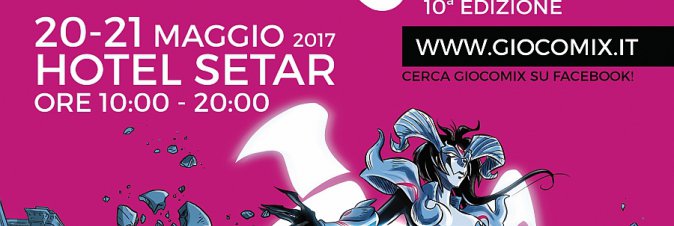 Il programma del Giocomix 2017