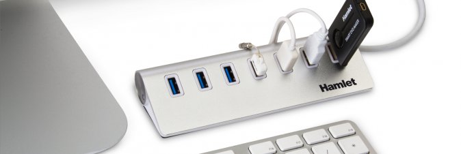 Da Hamlet un nuovo HUB USB a 7 porte