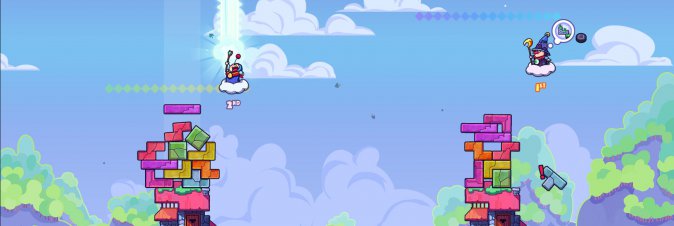 La versione retail di Tricky Towers disponibile anche in Italia