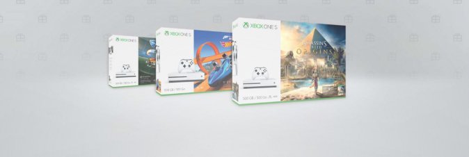 Microsoft mette i bundle Xbox One S a 179 Euro
