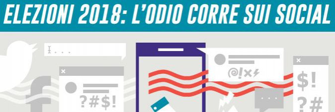 Elezioni 2018: l'odio corre sui social