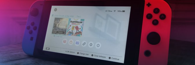 Nintendo Switch si aggiorna