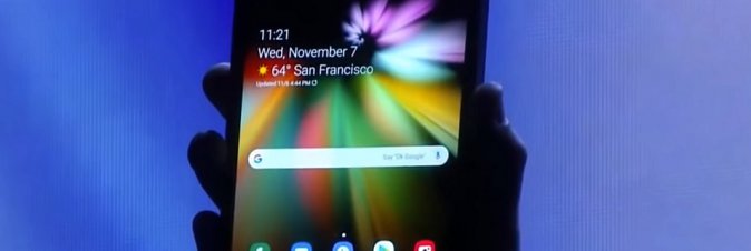 Samsung annuncia l'Infinity Flex Display