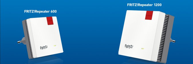 Due nuovi FRITZ!Repeater per connessioni perfette nella rete Mesh
