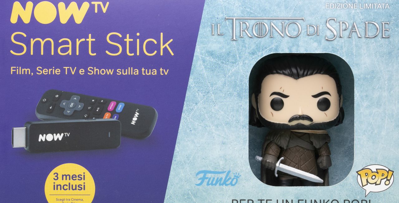 NOW TV regala con la sua Smart Stick il Funko Pop di Game of Thrones