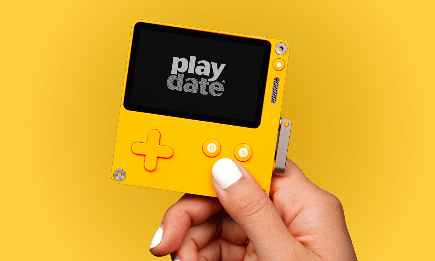 Ecco la Playdate, la nuova console portatile...a manovella