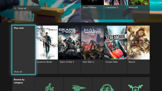 Microsoft aggiunge la sezione "Gioca dopo" su Xbox Game Pass