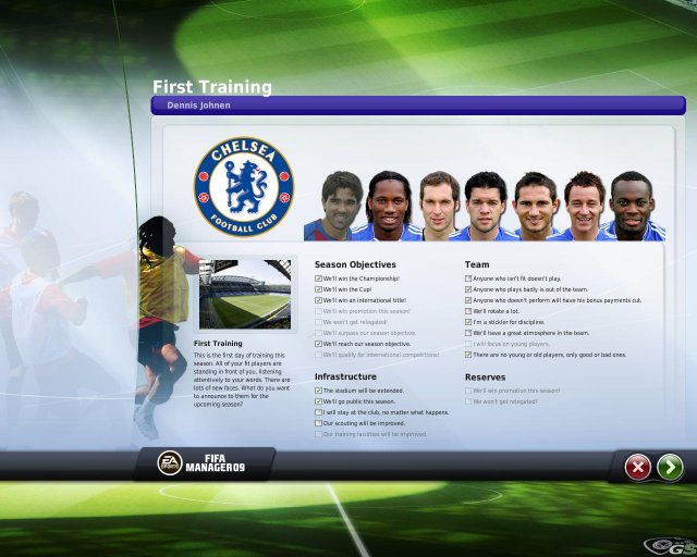 FIFA Manager 09 immagine 7474