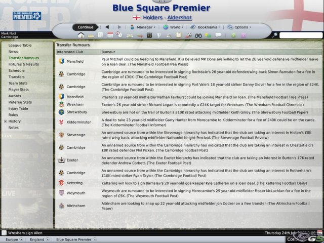Football Manager 2009 immagine 4956