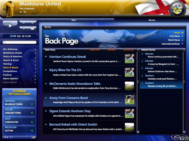 Championship Manager 2009 immagine 7445