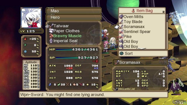 Disgaea 3 : Absence Of Justice immagine 8696