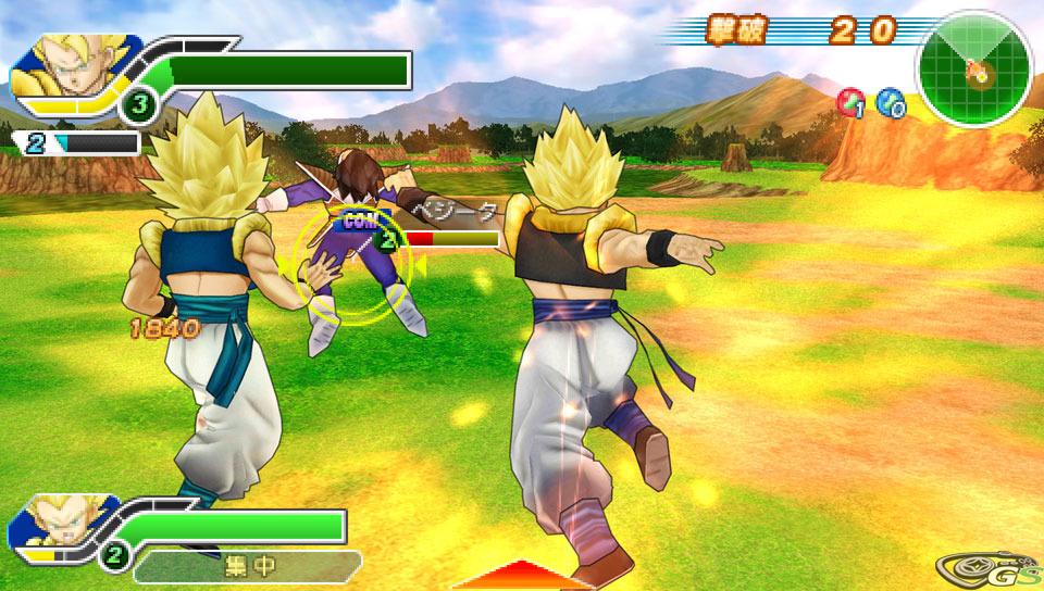 Dragon Ball Z Tenkaichi Tag Team PSP Gamesurf.it