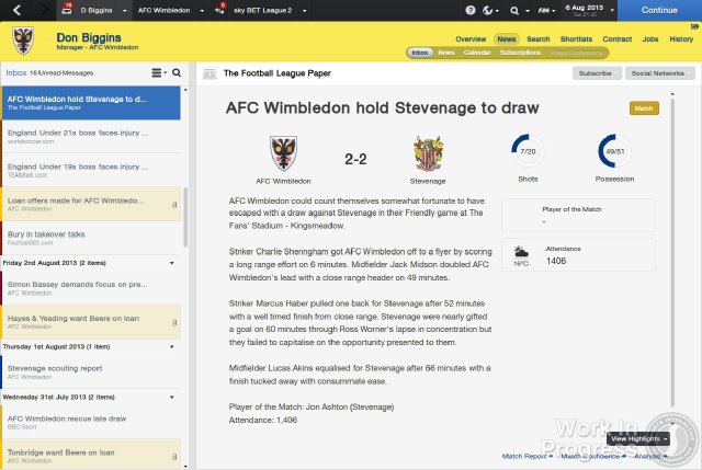 Football Manager 2014 - Immagine 90142
