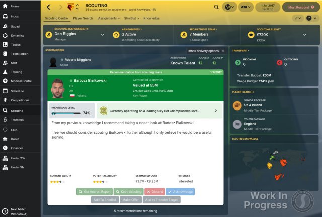 Football Manager 2018 immagine 205992