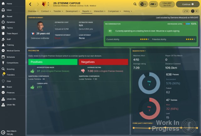 Football Manager 2018 immagine 205998